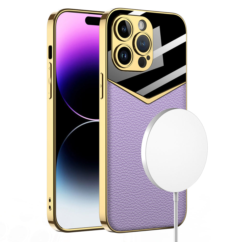 GKK galvanické pouzdro na telefon pro iPhone 14 Pro Max Slim Case TPU+PC+PU kožené pouzdro na telefon GKK galvanické pouzdro na telefon pro iPhone 14 Pro Max Slim Case TPU+PC+PU kožené pouzdro na telefon
